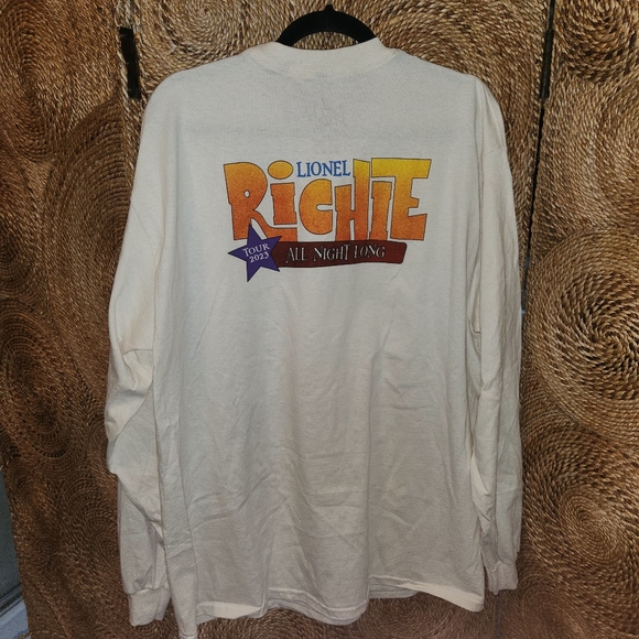 LIONEL RITCHIE Teeshirt long sleeve size XLARGE - Picture 2 of 3